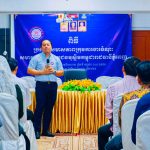 Mr. Sen Saman, Executive Director of the Cambodia Amanah Takaful Association (CATA), was invited to give a presentation on the association’s current achievements, strategic directions, and core community programs.